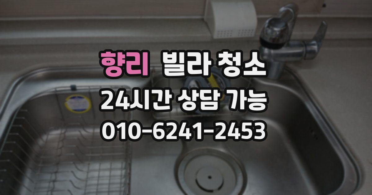 향리 빌라 청소