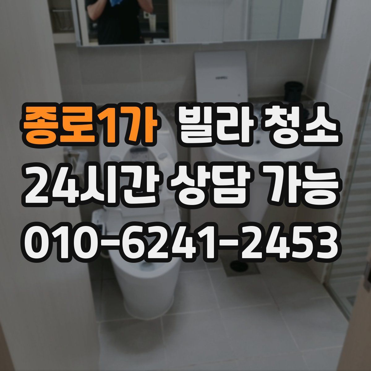 종로1가 빌라 청소