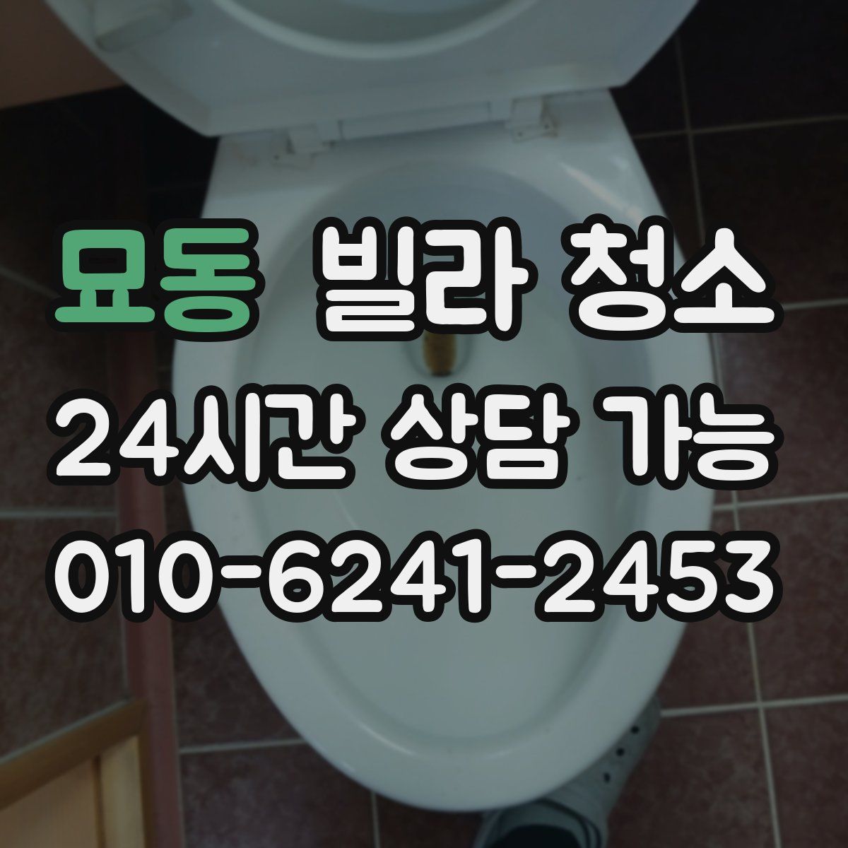 묘동 빌라 청소