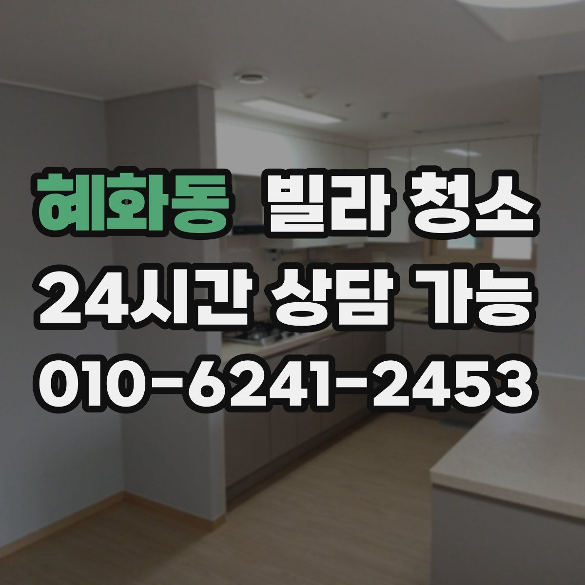 혜화동 빌라 청소