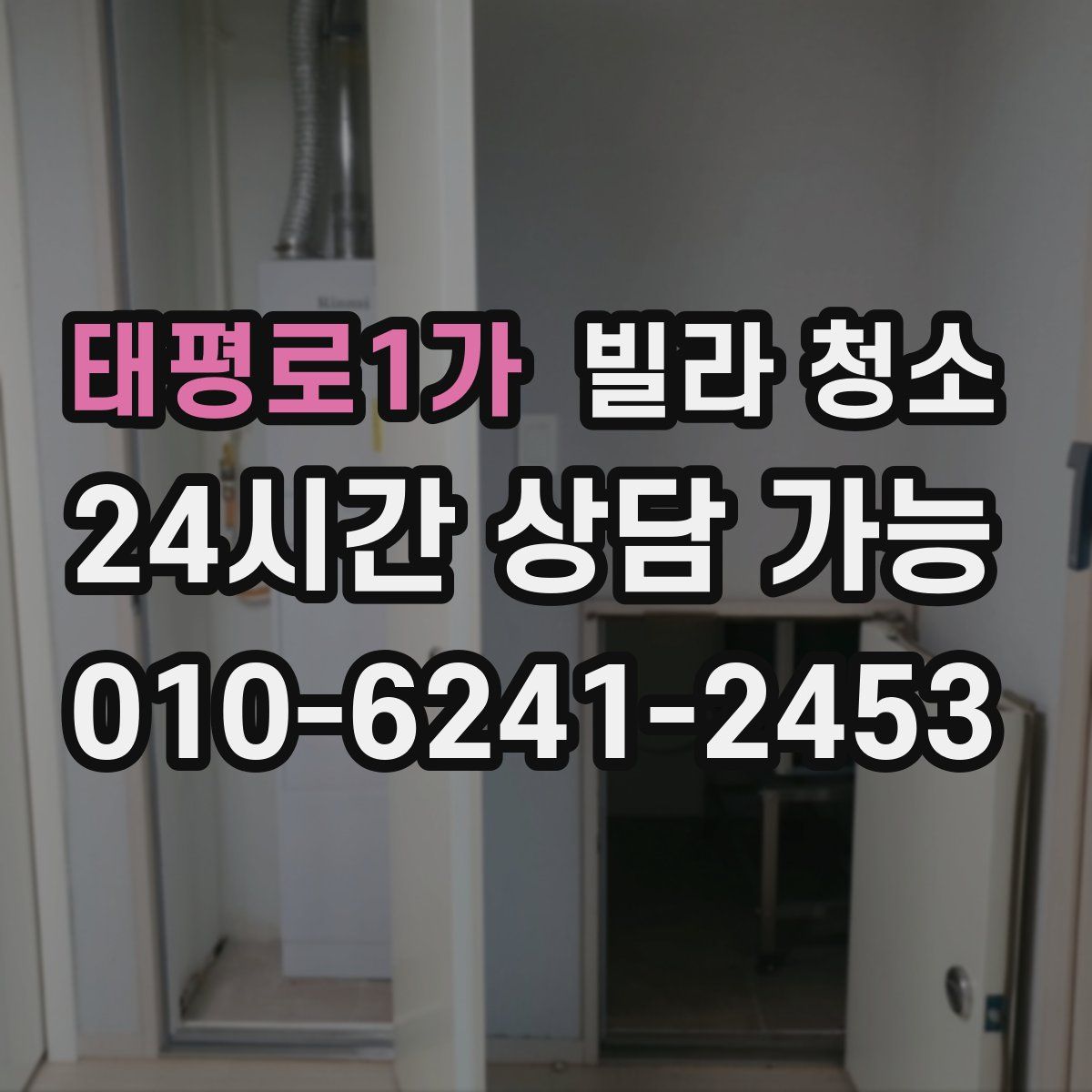 태평로1가 빌라 청소