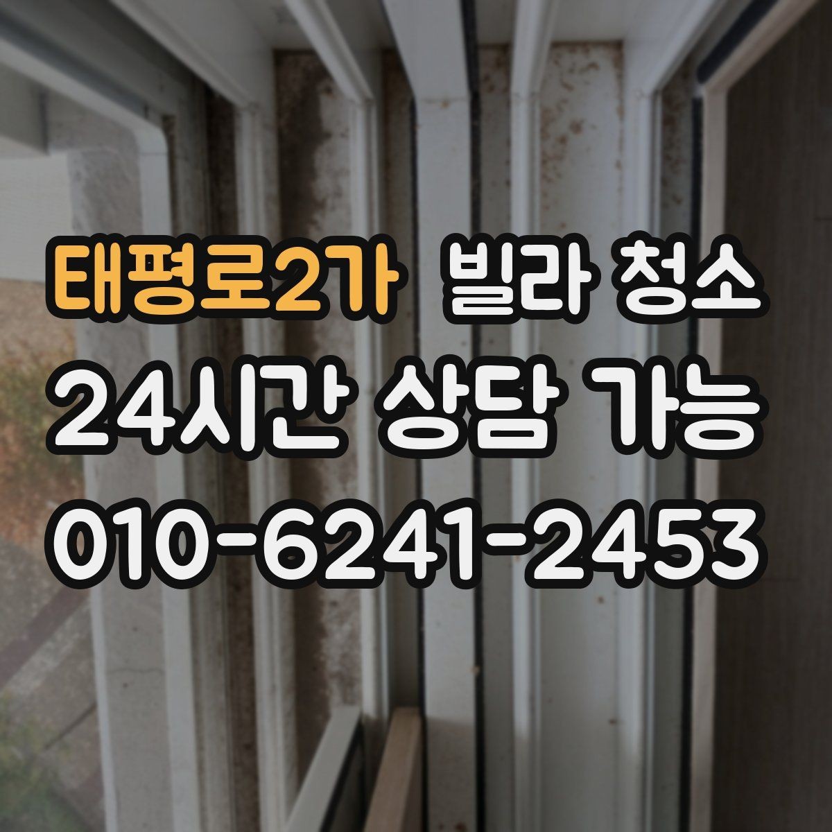 태평로2가 빌라 청소 하수 냄새가 올라올 때 체크해야 할 것