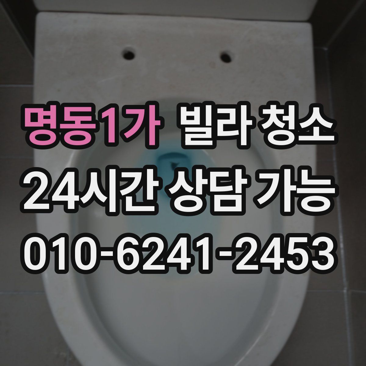 명동1가 빌라 청소