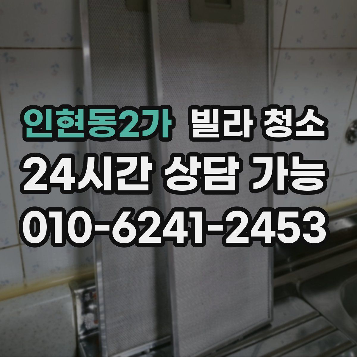 인현동2가 빌라 청소