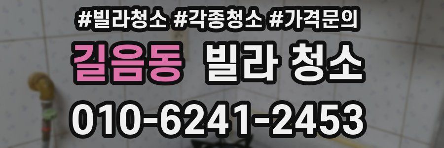 길음동 빌라 청소