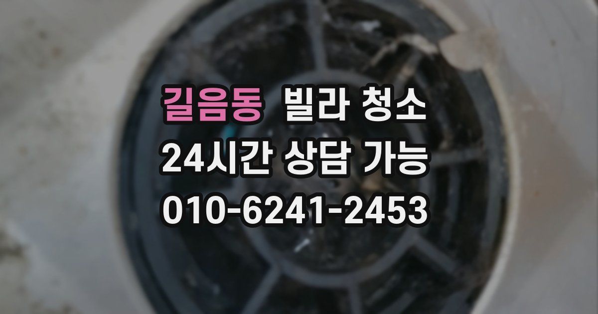 길음동 빌라 청소