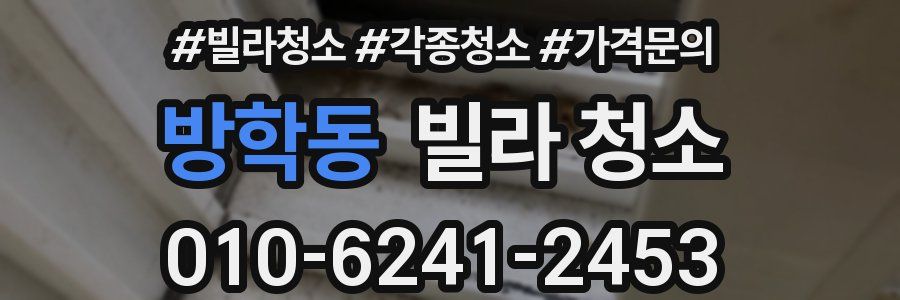 방학동 빌라 청소