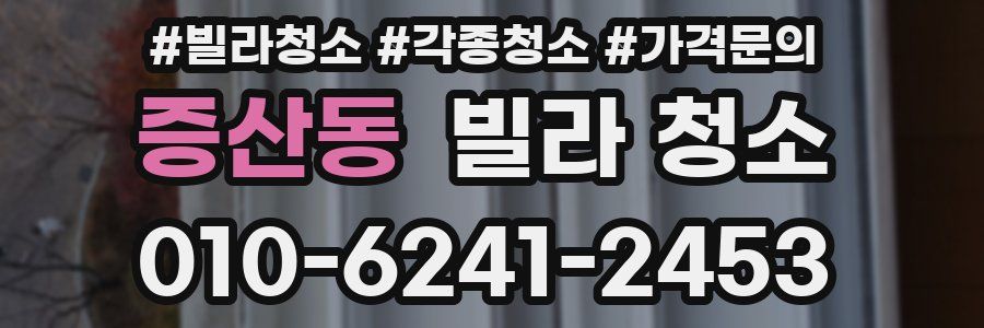 증산동 빌라 청소