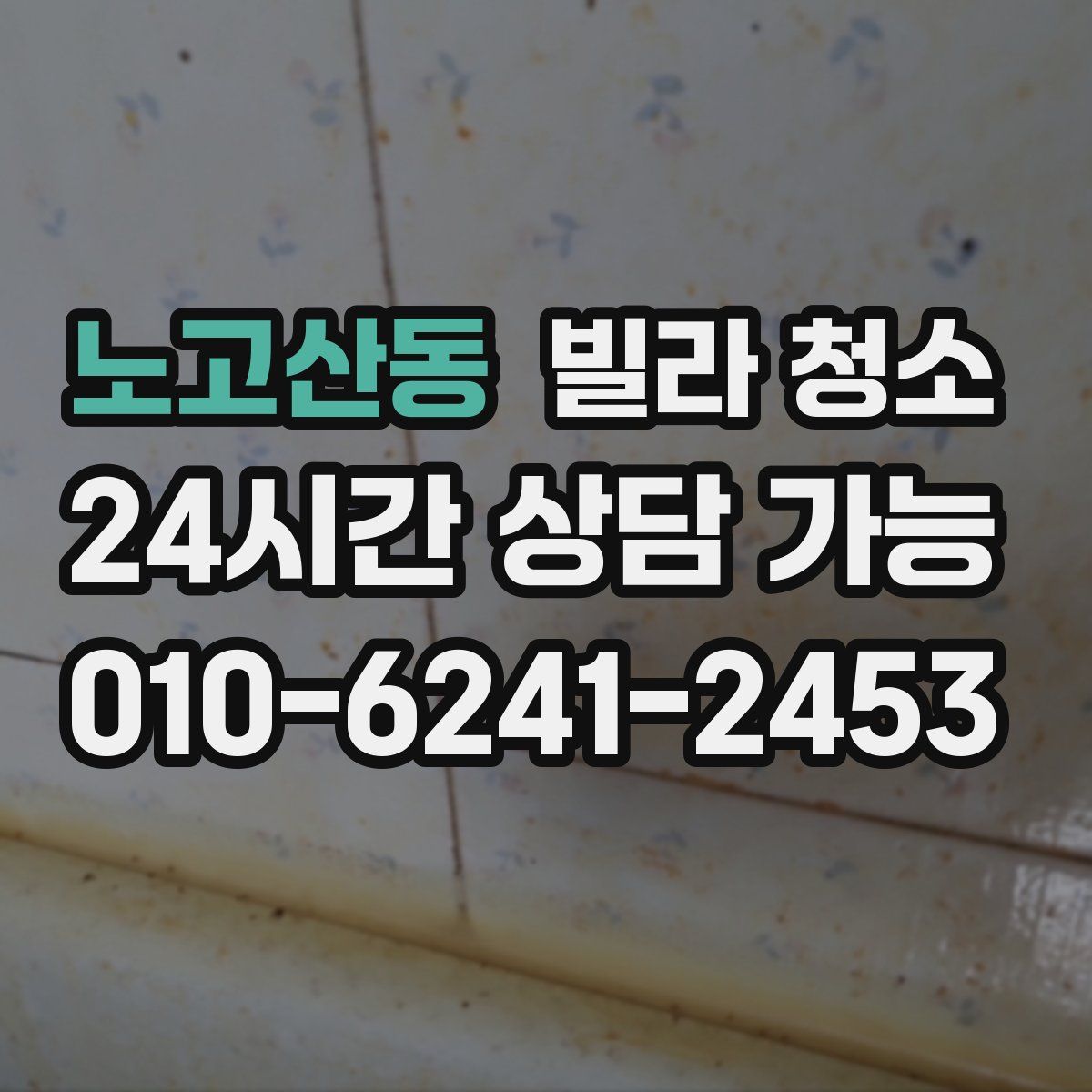 노고산동 빌라 청소