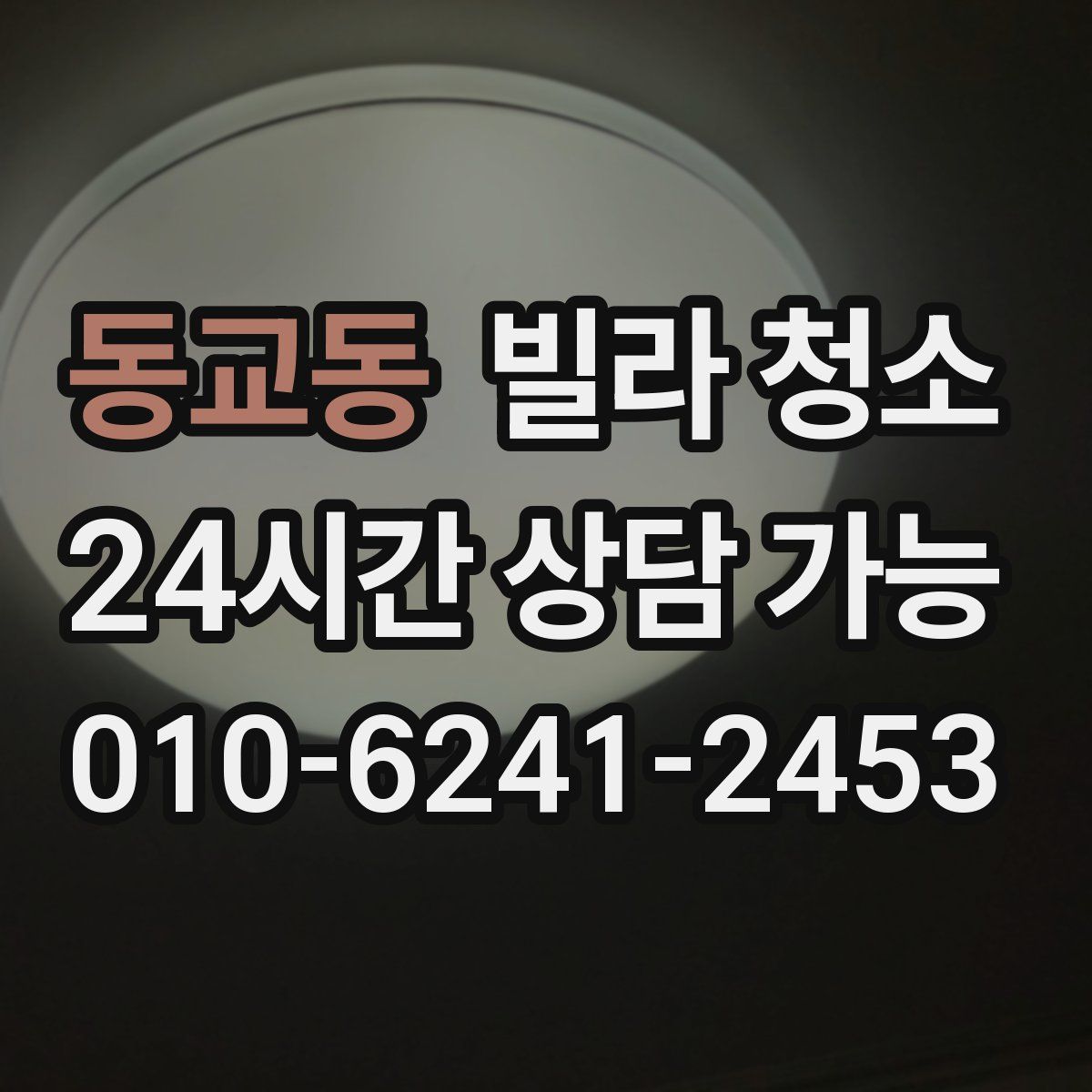 동교동 빌라 청소