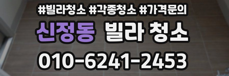 신정동 빌라 청소