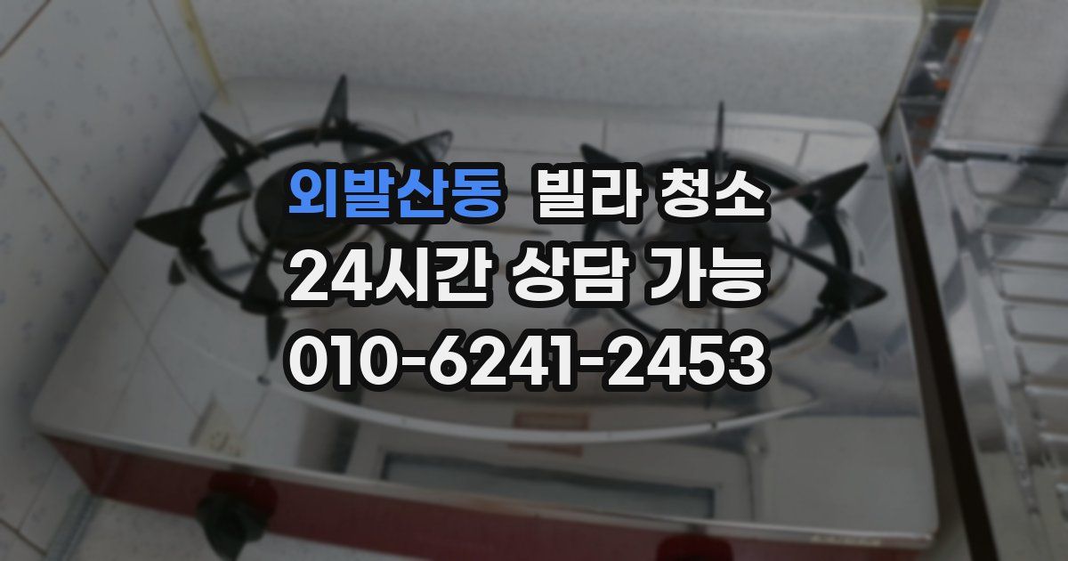 외발산동 빌라 청소