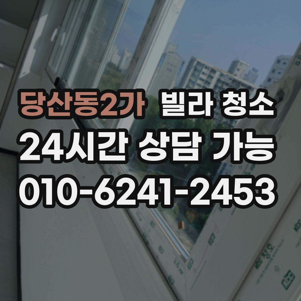 당산동2가 빌라 청소