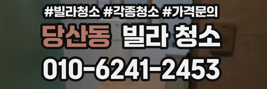 당산동 빌라 청소