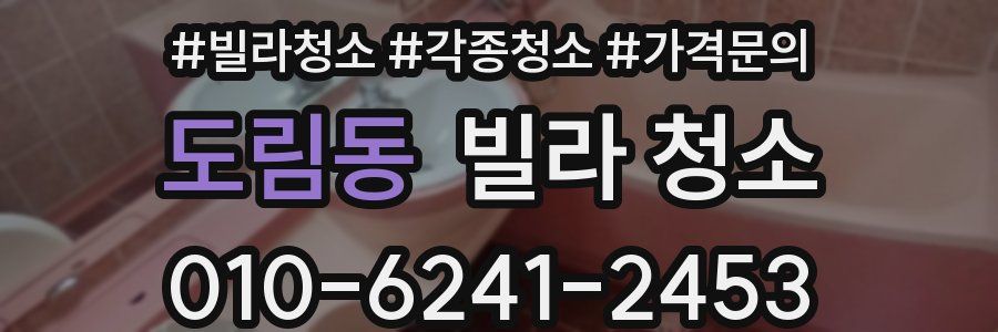 도림동 빌라 청소