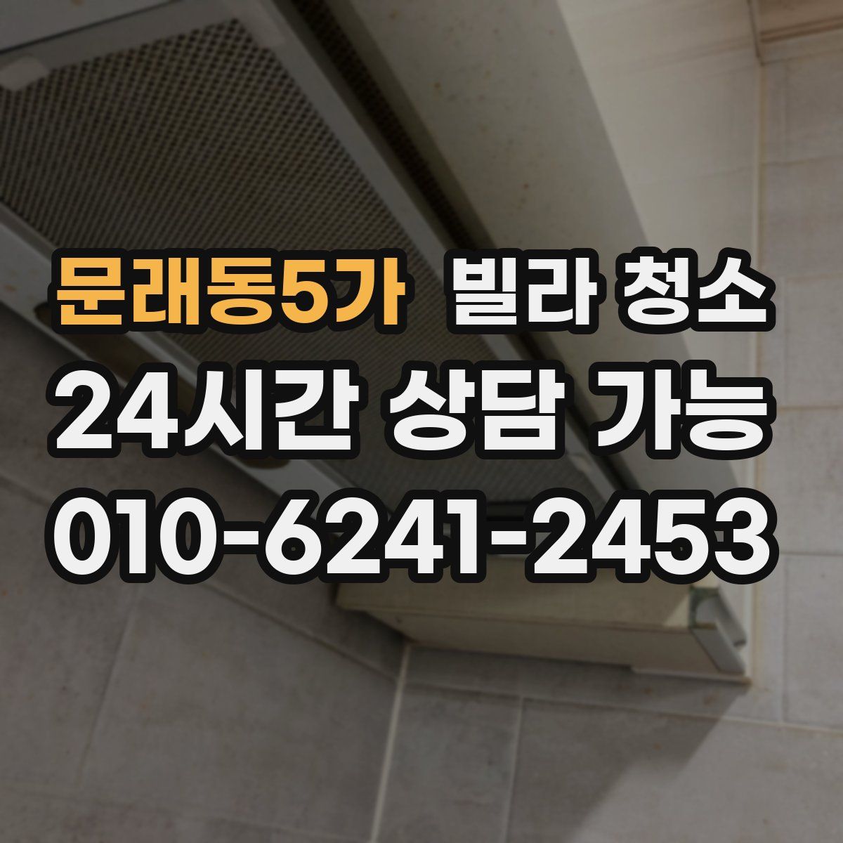 문래동5가 빌라 청소