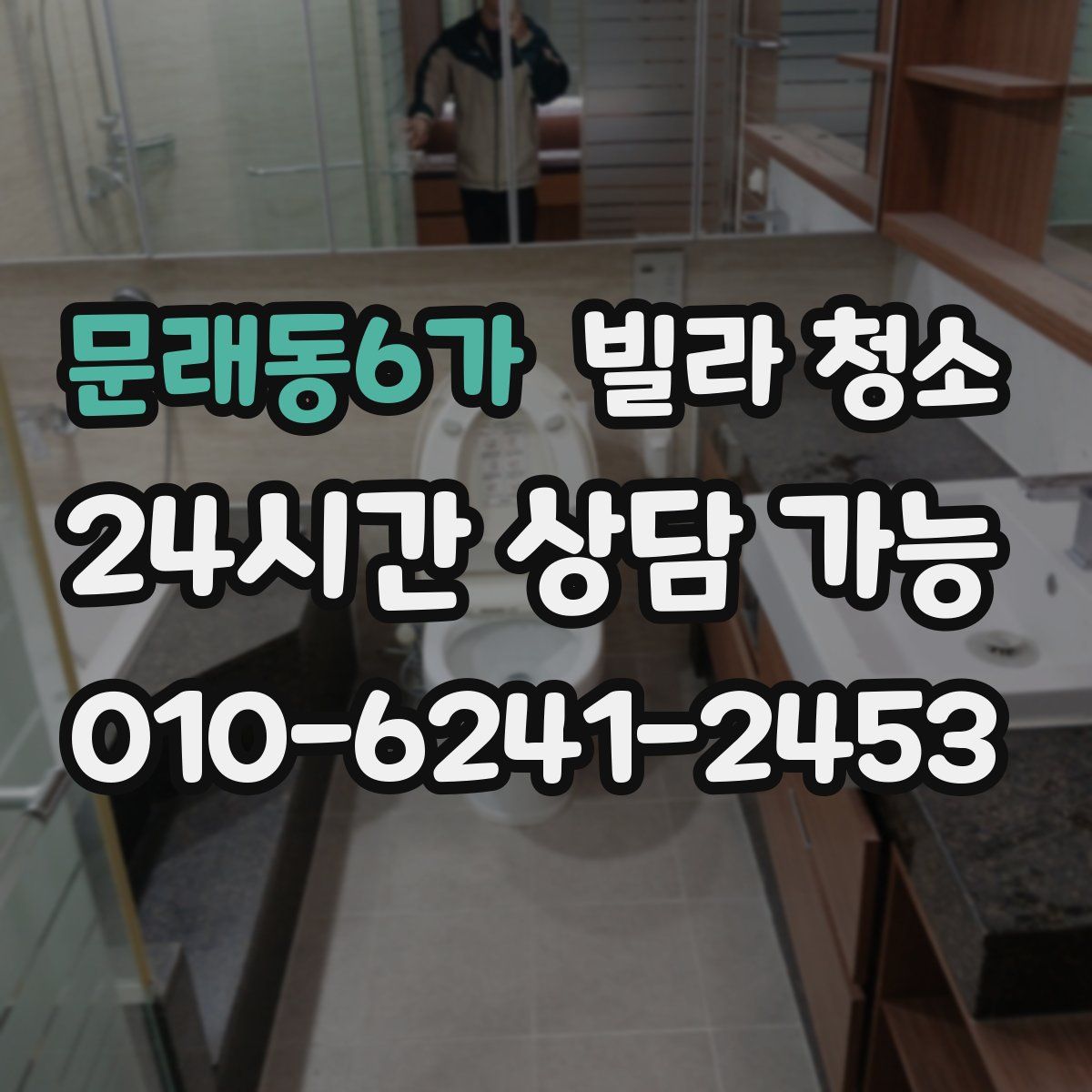 문래동6가 빌라 청소