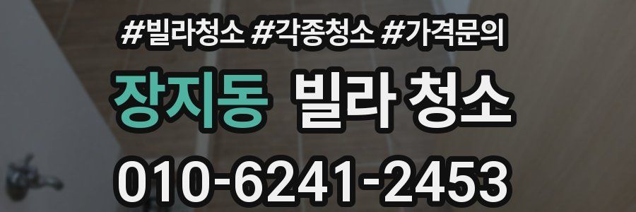 장지동 빌라 청소