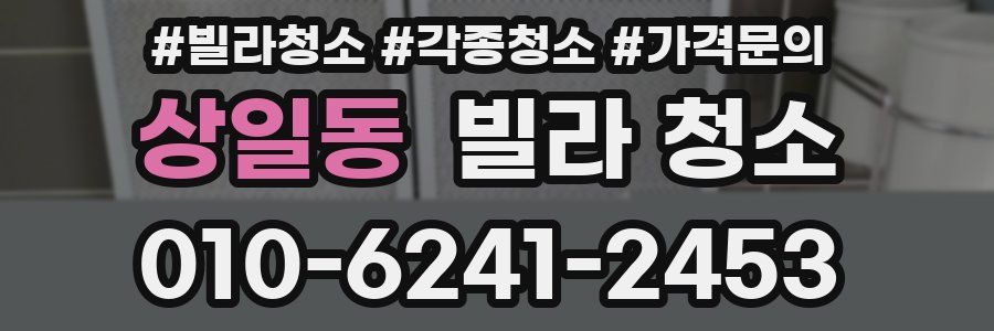 상일동 빌라 청소