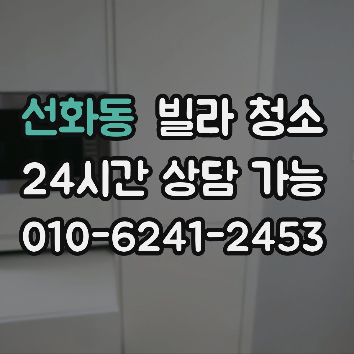 선화동 빌라 청소