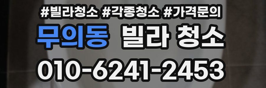 무의동 빌라 청소