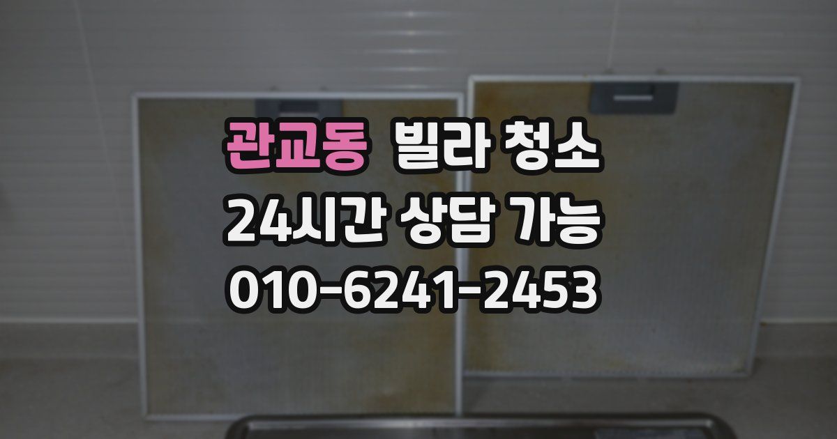 관교동 빌라 청소