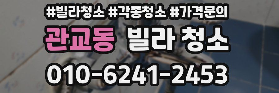 관교동 빌라 청소