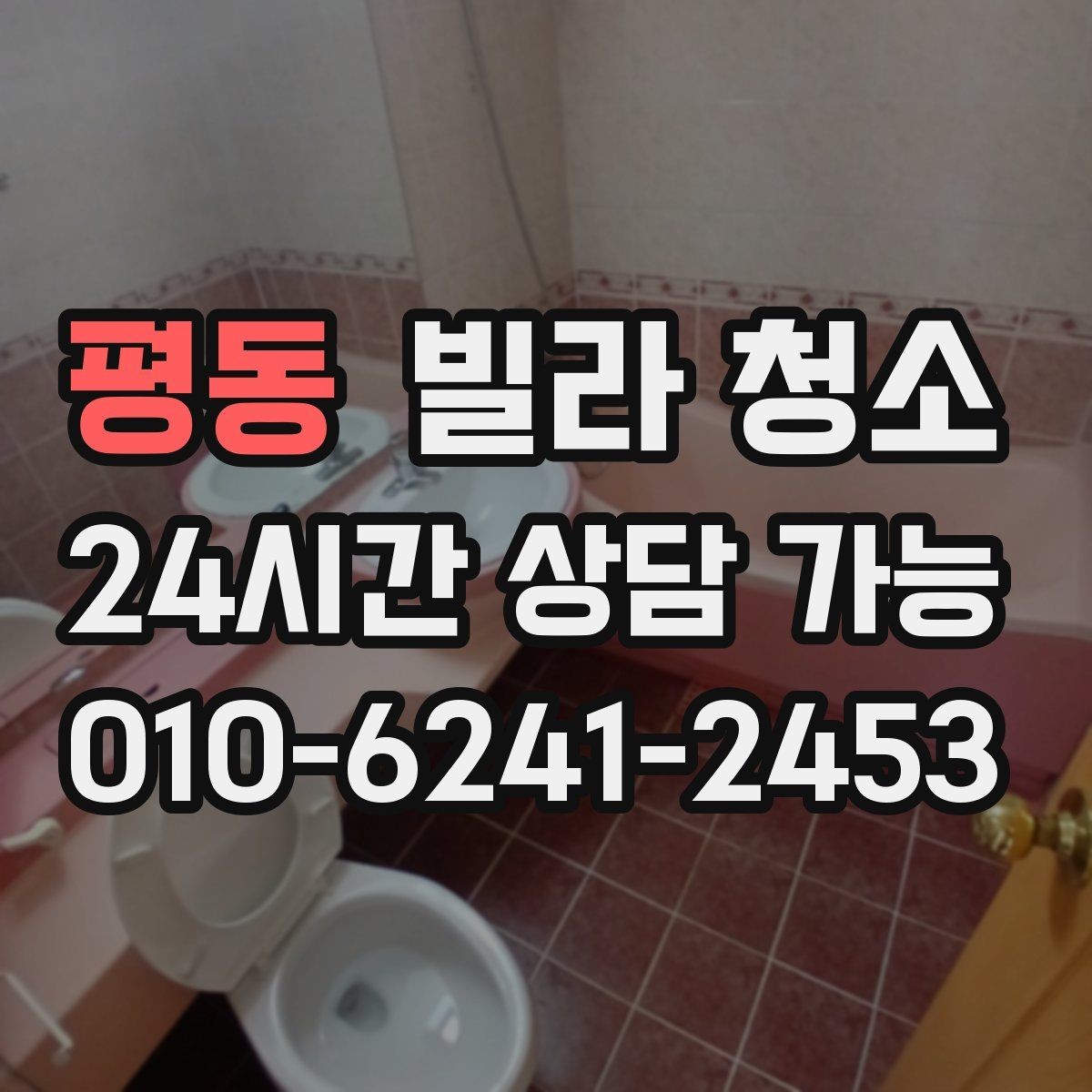 평동 빌라 청소 장비(스팀 흡입) 사용이 필요한 구역 정리