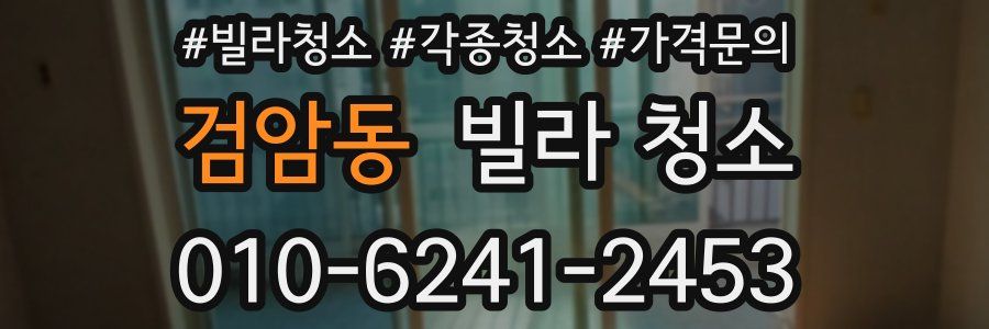 검암동 빌라 청소