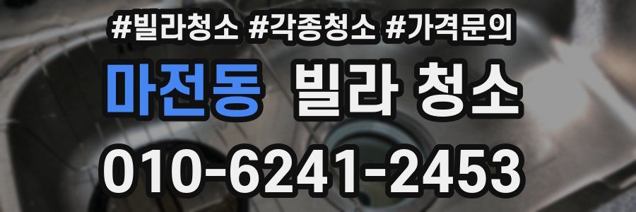 마전동 빌라 청소