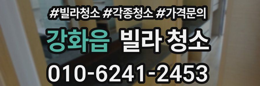 강화읍 빌라 청소