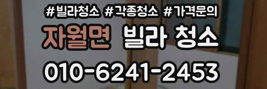 자월면 빌라 청소