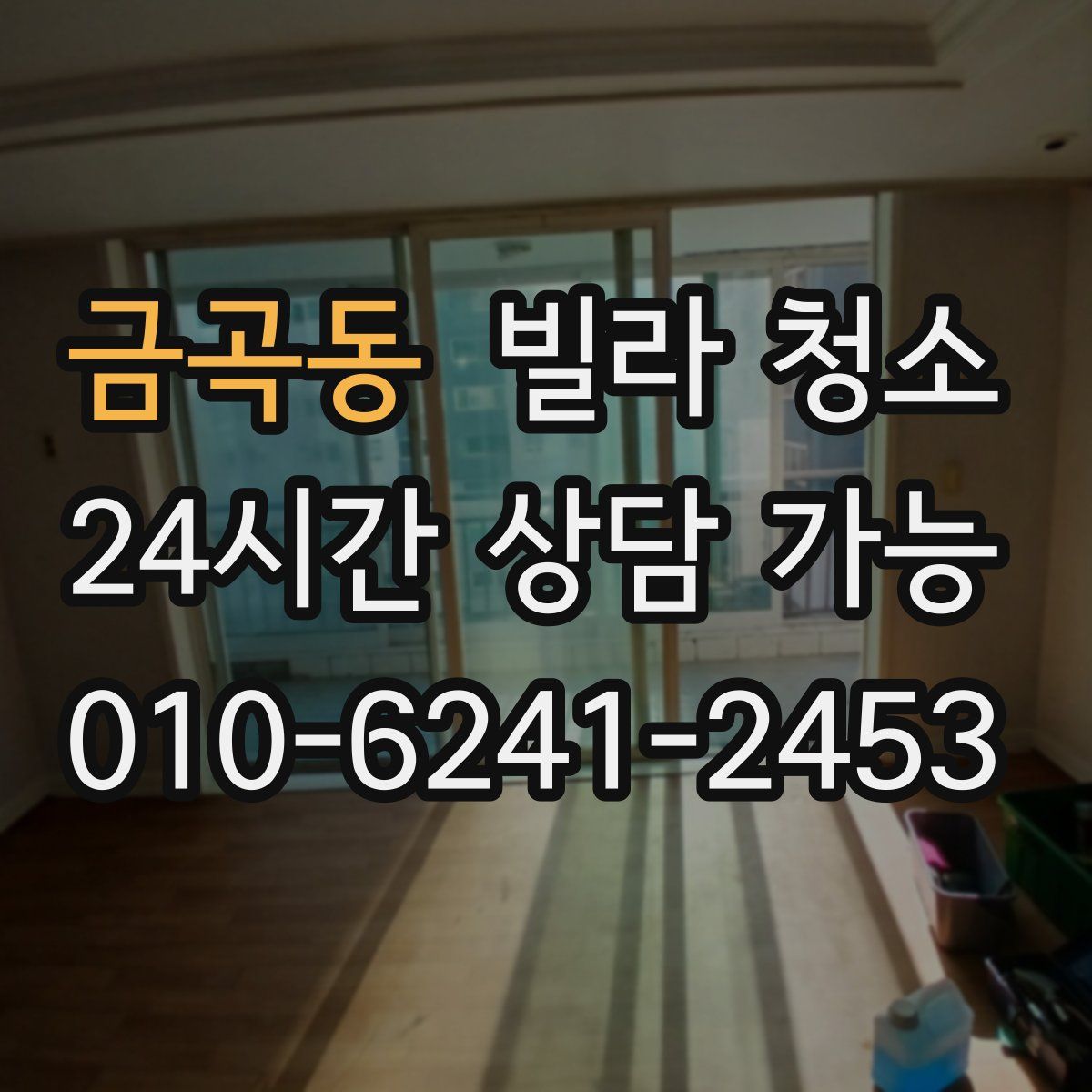 금곡동 빌라 청소