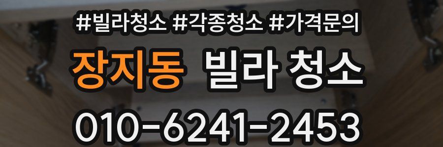 장지동 빌라 청소