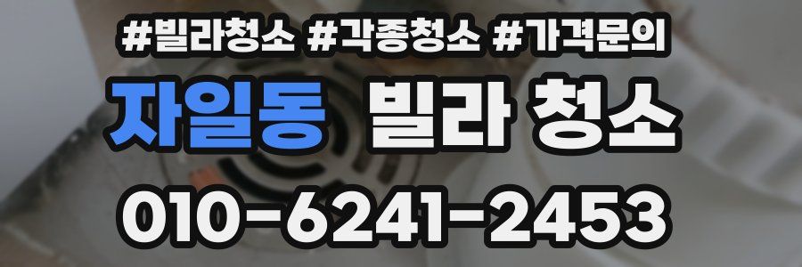 자일동 빌라 청소