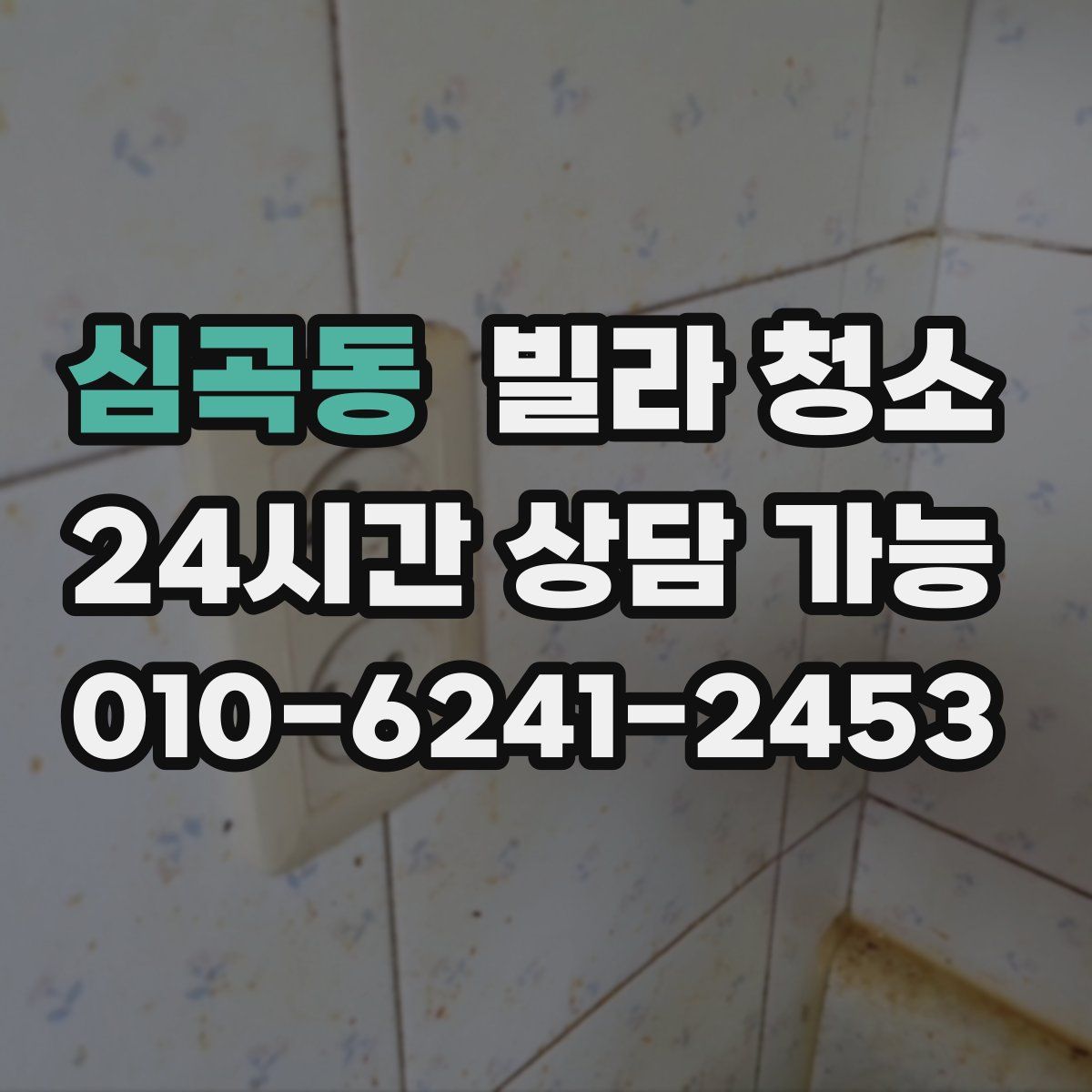 심곡동 빌라 청소