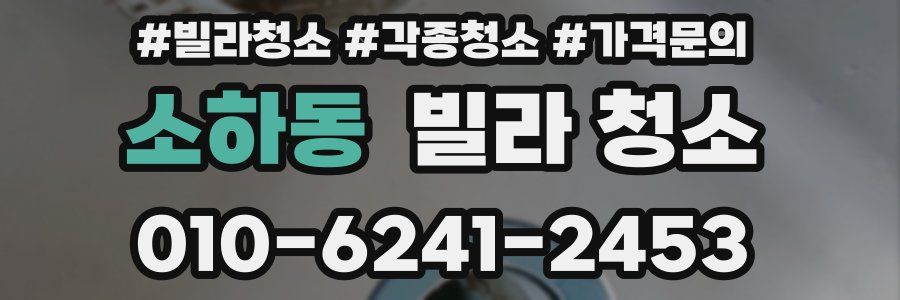 소하동 빌라 청소