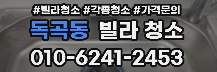 독곡동 빌라 청소