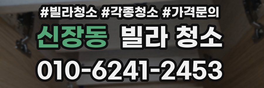 신장동 빌라 청소