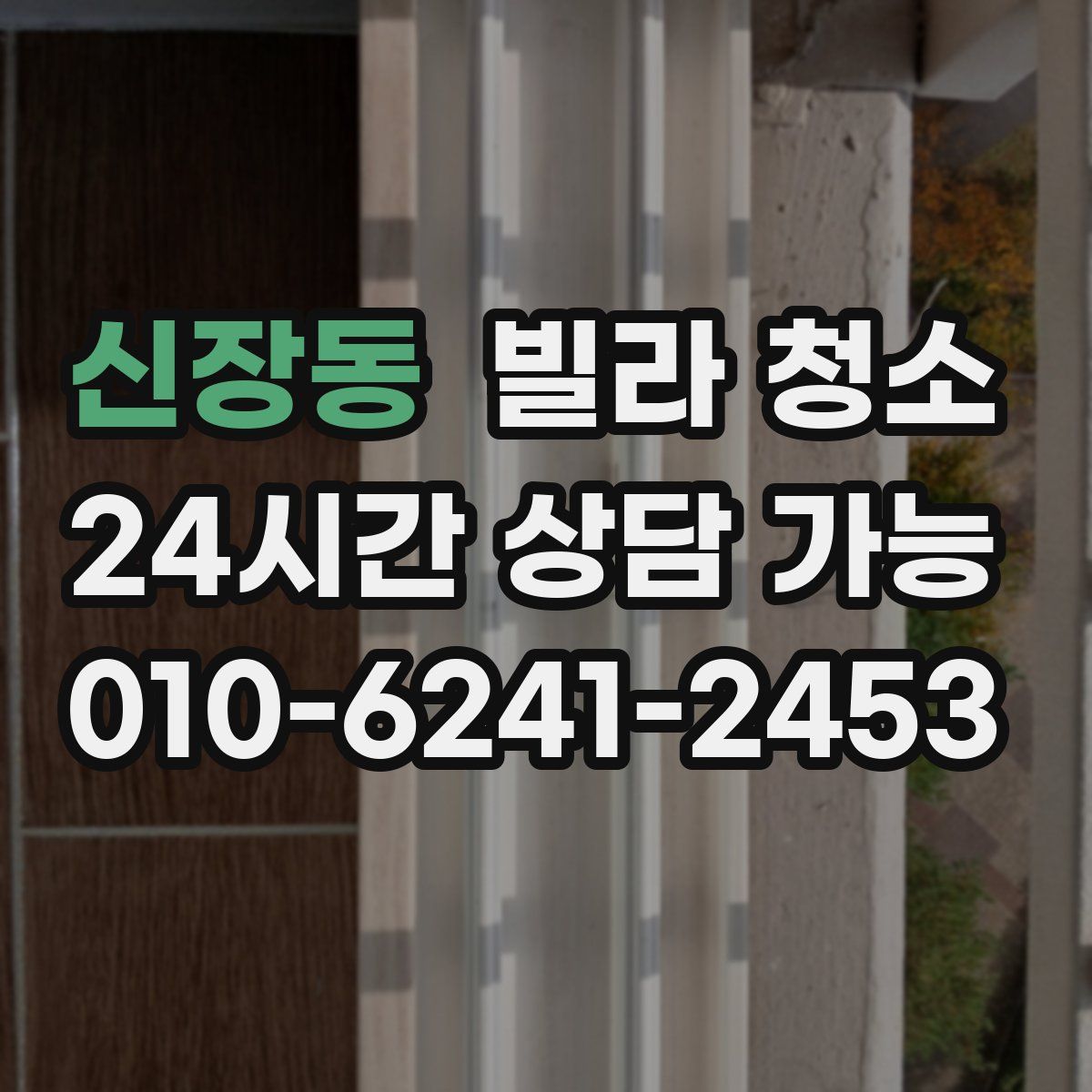 신장동 빌라 청소