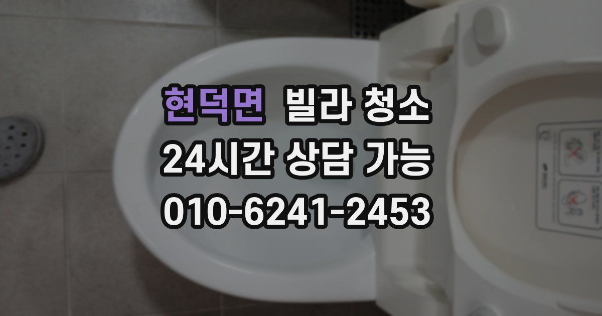 현덕면 빌라 청소