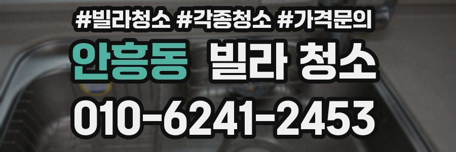 안흥동 빌라 청소