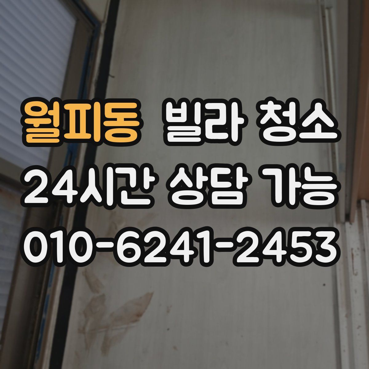 월피동 빌라 청소