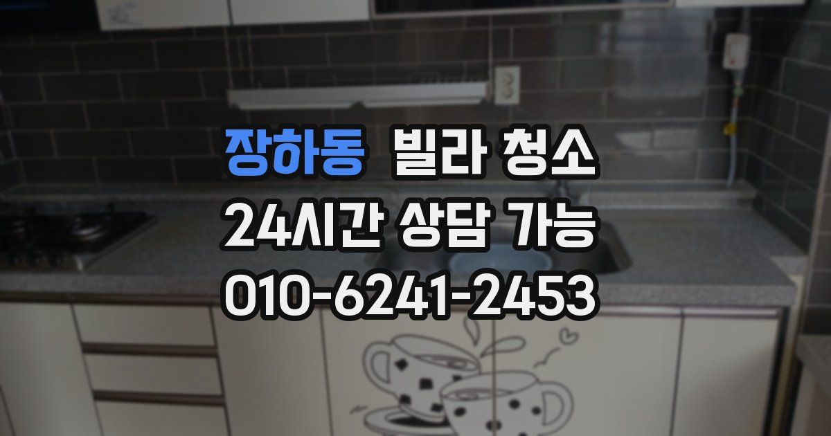 장하동 빌라 청소