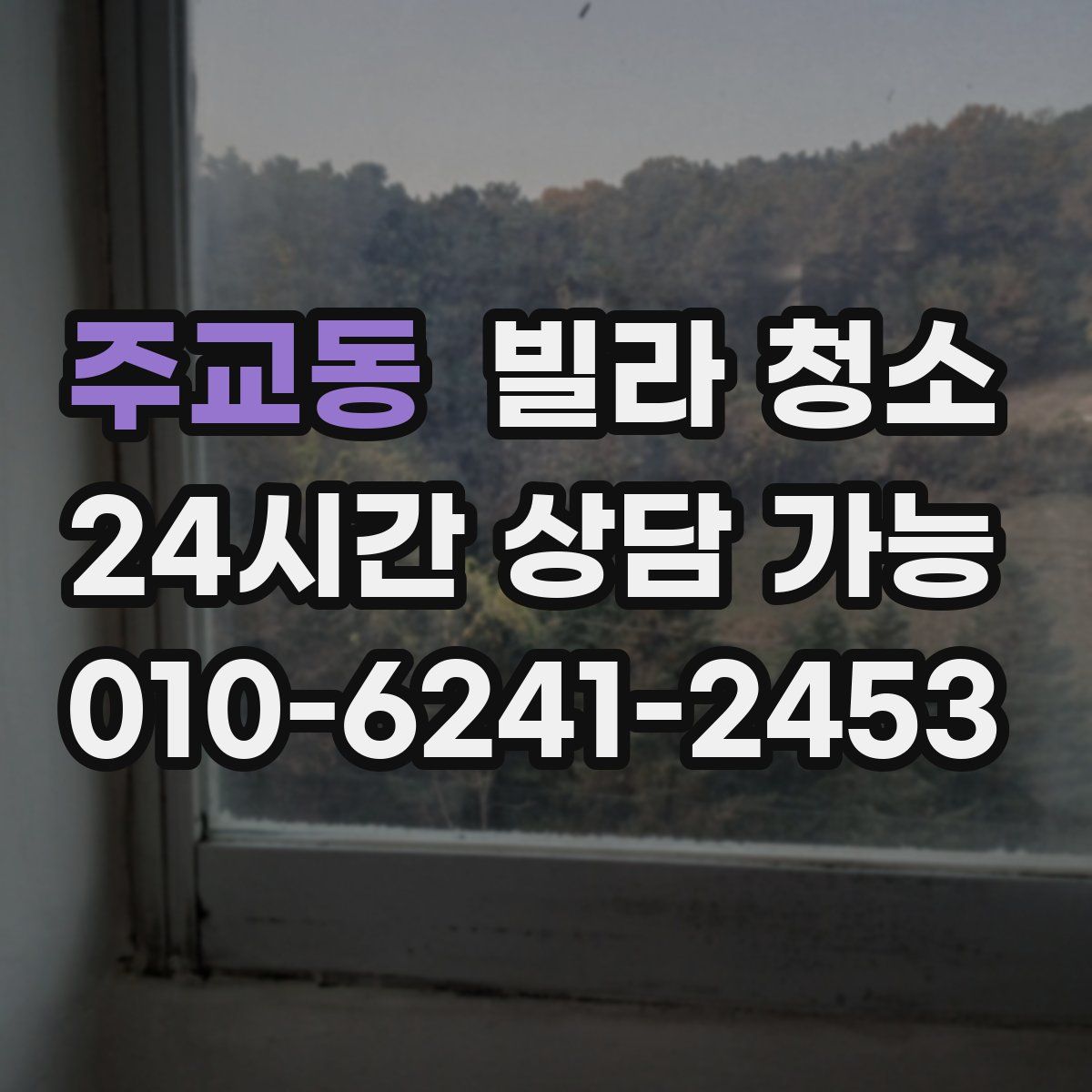 주교동 빌라 청소