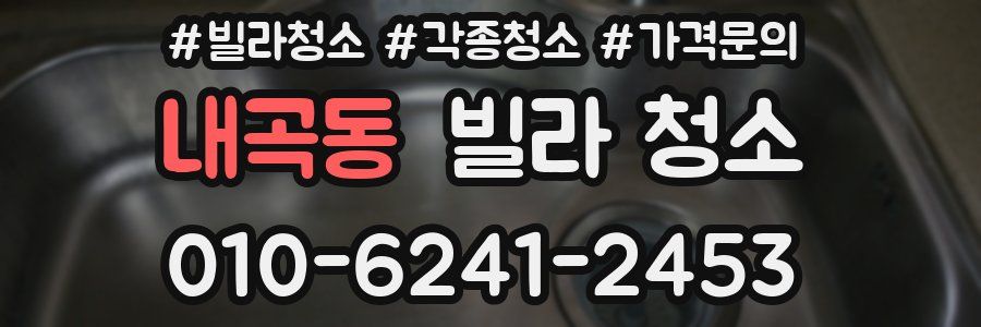 내곡동 빌라 청소