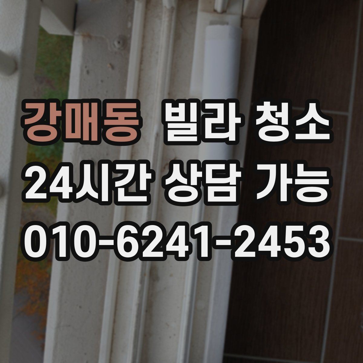 강매동 빌라 청소 반려동물 가정의 털 냄새 관리 청소