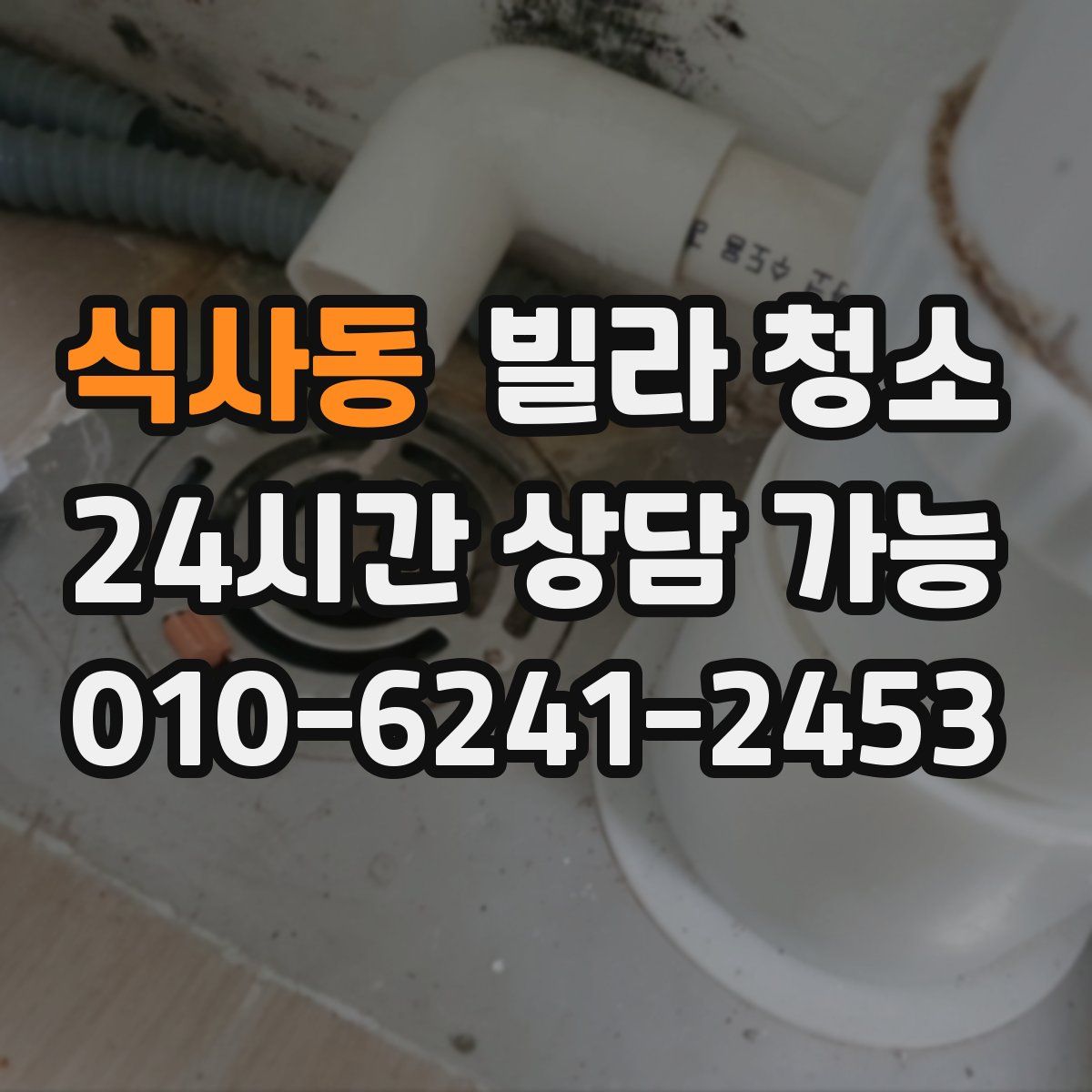 식사동 빌라 청소