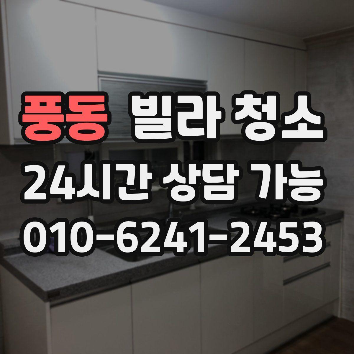 풍동 빌라 청소