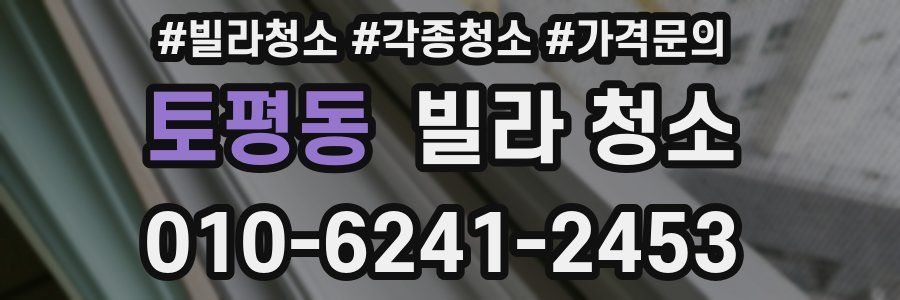 토평동 빌라 청소